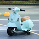 Piaggio Mini Vespa GTS Elettrica 6V per Bambini Verde-2