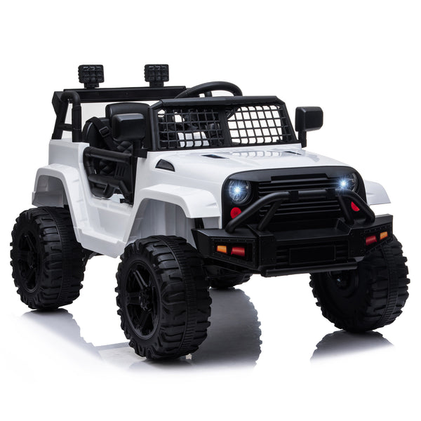 sconto Elektroauto für Kinder 12V Offroad Weiß