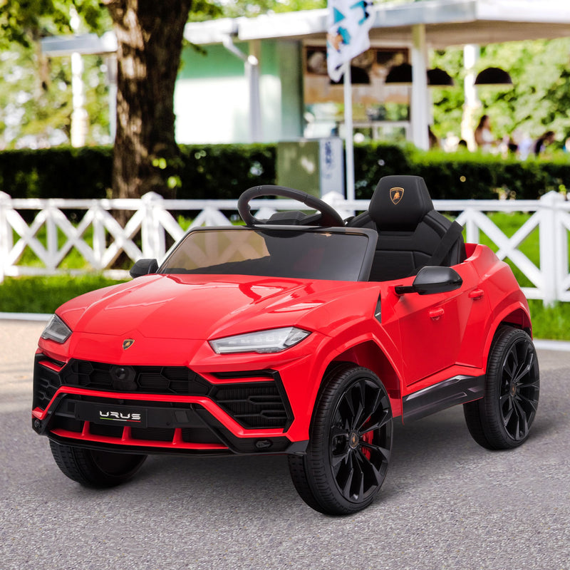 Macchina Elettrica per Bambini 12V Lamborghini Urus Rossa-2