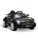 Macchina Elettrica per Bambini 12V Mercedes GTR AMG Nera-1