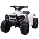 Mini Quad Elettrico per Bambini 6V Nero Bianco-1