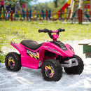 Mini Quad Elettrico per Bambini 6V Rosa-2