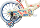 Bicicletta per Bambina 16" 2 Freni Stitch Bianca-4