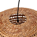 Lampadario in rattan naturale con attacco cm Ø60xh29,5-3