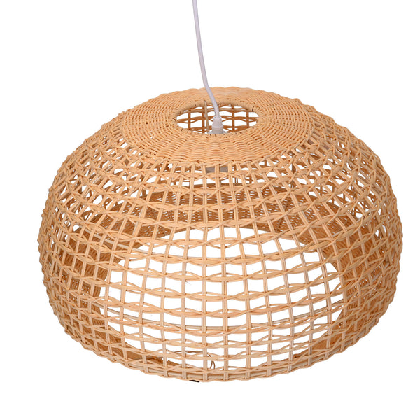 Kronleuchter aus natürlichem Rattan mit Befestigung Ø50xh30,5cm cm acquista