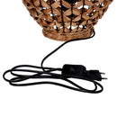 Lampada in rattan naturale con attacco cm ø31xh44,5-4