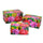 Set mit 3 rechteckigen mehrfarbigen Kunstleder-Trunks