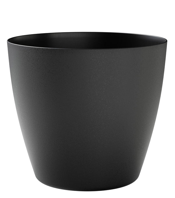 sconto Vaso da Interno e Esterno Ø40x36 cm in Polipropilene Bayon 40 Ash Antracite