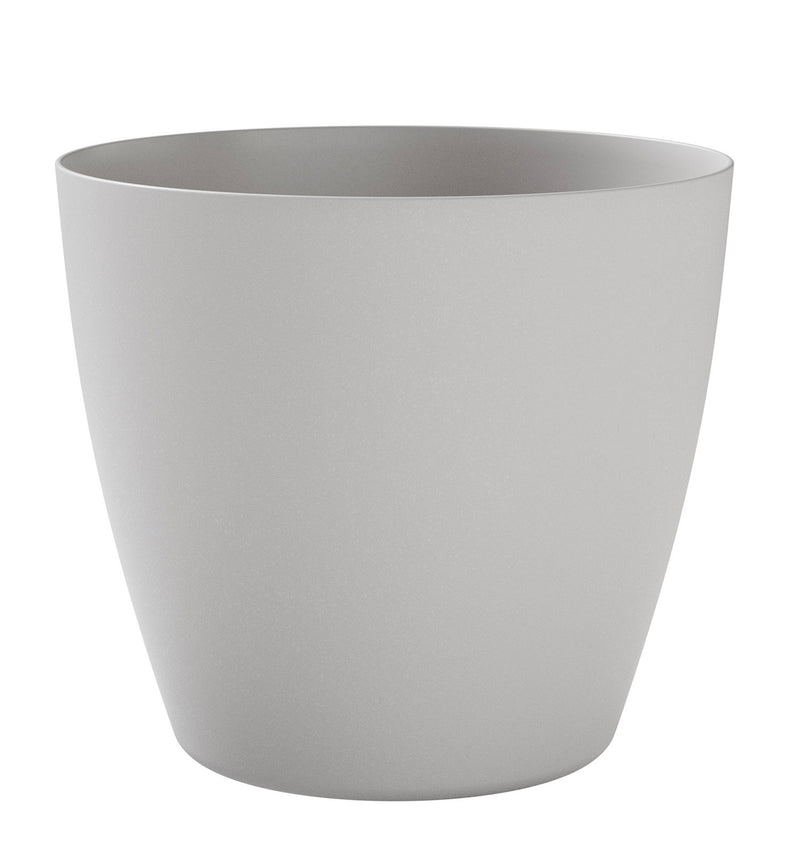 Vaso da Interno e Esterno 40x40x36 cm in Plastica Bayon 40 Celeste-1