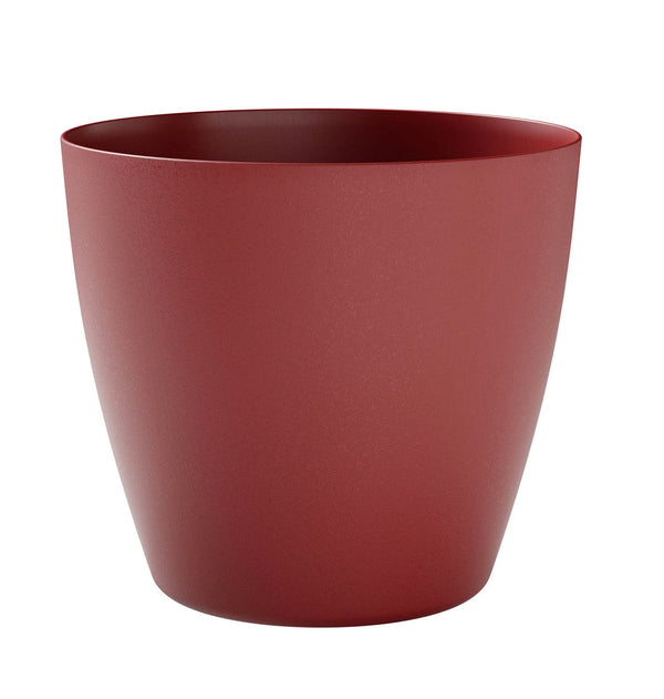 prezzo Vaso da Interno e Esterno Ø40x36 cm in Polipropilene Bayon 40 Blush Rosso