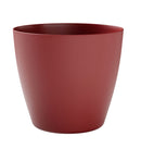 Vaso da Interno e Esterno 35x35x31 cm in Plastica Bayon 35 Rosso-1