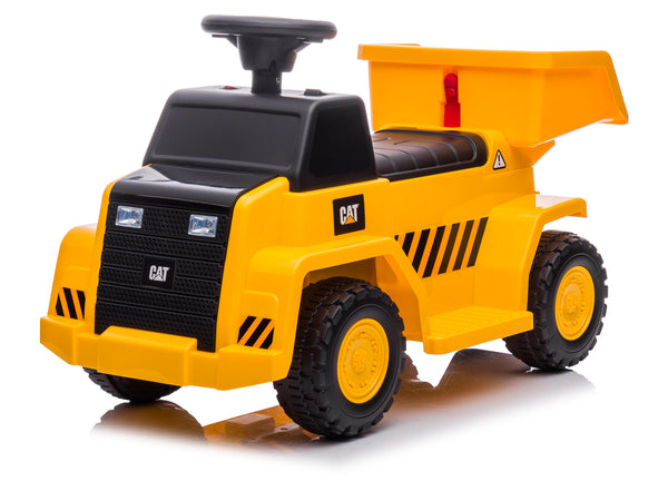 acquista Camion Elettrico con Ribaltabile 6V Dump Truck Caterpillar Giallo