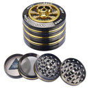 Grinder Ø50 mm 4 Livelli per Spezie Erbe e Tabacco Teschio-1