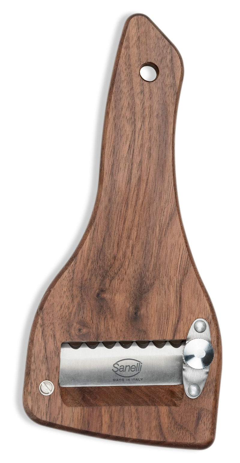 Tagliatartufi con Lama Seghettata 6 cm in Legno Sanelli San-Slice-1