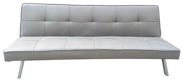 3-Sitzer Schlafsofa 81 x 71 x 178 cm in Kunstleder Motti Clarelle Grey online