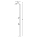 Doccia da Giardino con Miscelatore Belfer 42D2 Acciaio Inox-4