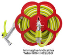 Portatubo da Muro in Metallo con Rubinetto a Doppia Uscita Belfer 42/FR Antracite-5