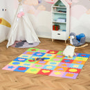 Tappeto Puzzle per Bambini 182,5x182,5 cm in EVA Multicolore-2