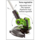 Tagliabordi a Batteria 20V Rama TR20 Grigio e Verde-4