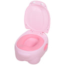 Vasino per Bambini Antiscivolo Ippopotamo  Hippoo Rosa-1