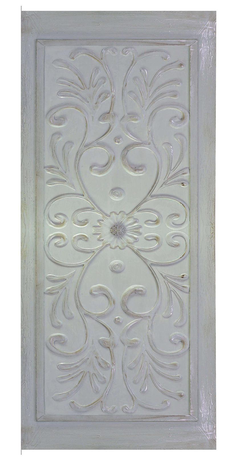 Quadro dipinto decori cm 50x150x3-1