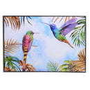 Quadro dipinto colibrì cm 92x62x4,5-1