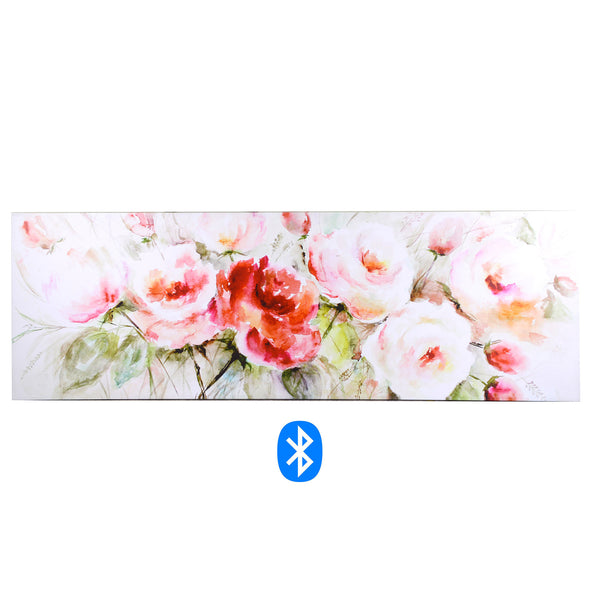 acquista Rosa Rosen Bluetooth-Druckbild cm 150x50x4