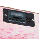 Quadro stampa bluetooth rose rosa cm 150x50x4-2