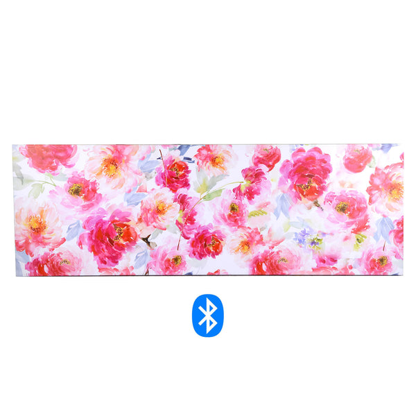 acquista Bilddruck Bluetooth Fuchsia Blumen 150x50x4 cm