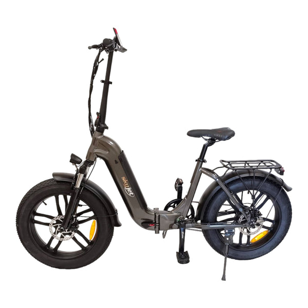 Fat-Bike Bicicletta Elettrica Pieghevole 36V a Pedalata Assistita 20" 250W Grigio Antracite prezzo