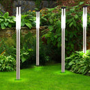 Set 4 Lampade da Giardino Segnapasso H70 1W con Pannello Solare-3