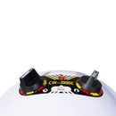 Casco Asciugacapelli Professionale 1180W con Ruote e Timer Bianco-8