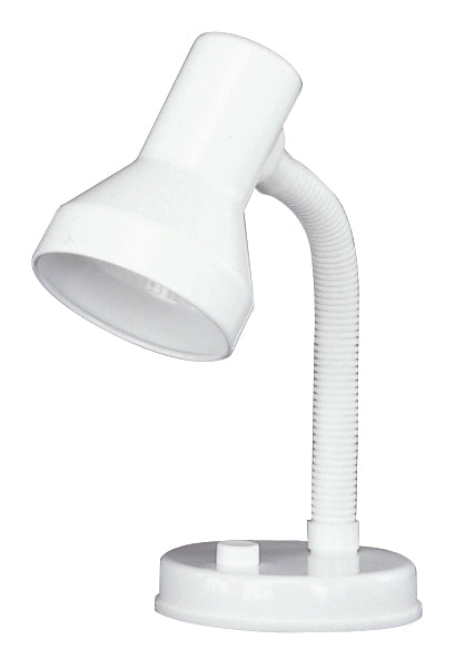 Lampada tavolo da Interno  E14 in Plastica Bianco-1