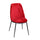 Sedia Kiev 49x56xh44/85 cm in Tessuto Velluto Rosso/Nero