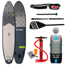 SUP Tavola Stand Up Paddle Gonfiabile 350x81x15 cm con Pagaia Zaino e Accessori Jbay.Zone Delta D3-1