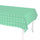 Tovaglia Rettangolare 140x240 cm in Cotone 180 GSM Pop Pois Verde Acqua