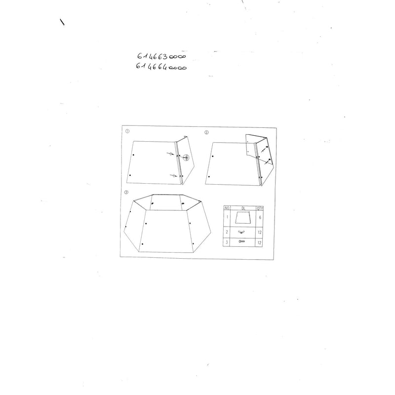 Copri base albero metallo pieghevole rosso esagonale cm Ø68xh25-2