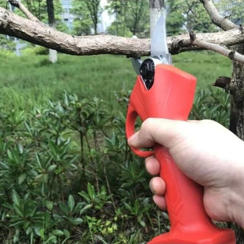 Forbici da Potatura a Batteria 48V Taglia Rami Cesoie Elettriche da Giardino-3