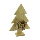 Portacandele legno albero 1p cm 25x7,5xh38-1