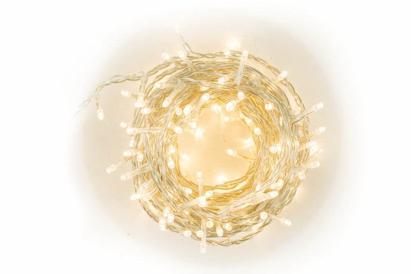 Luci di Natale 180 LED 7,2m Bianco Caldo da Interno Soriani-3