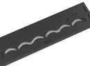 Bruciatore a Bioetanolo da Incasso 80x20x7,5 cm Black Burner 800 Nero-3