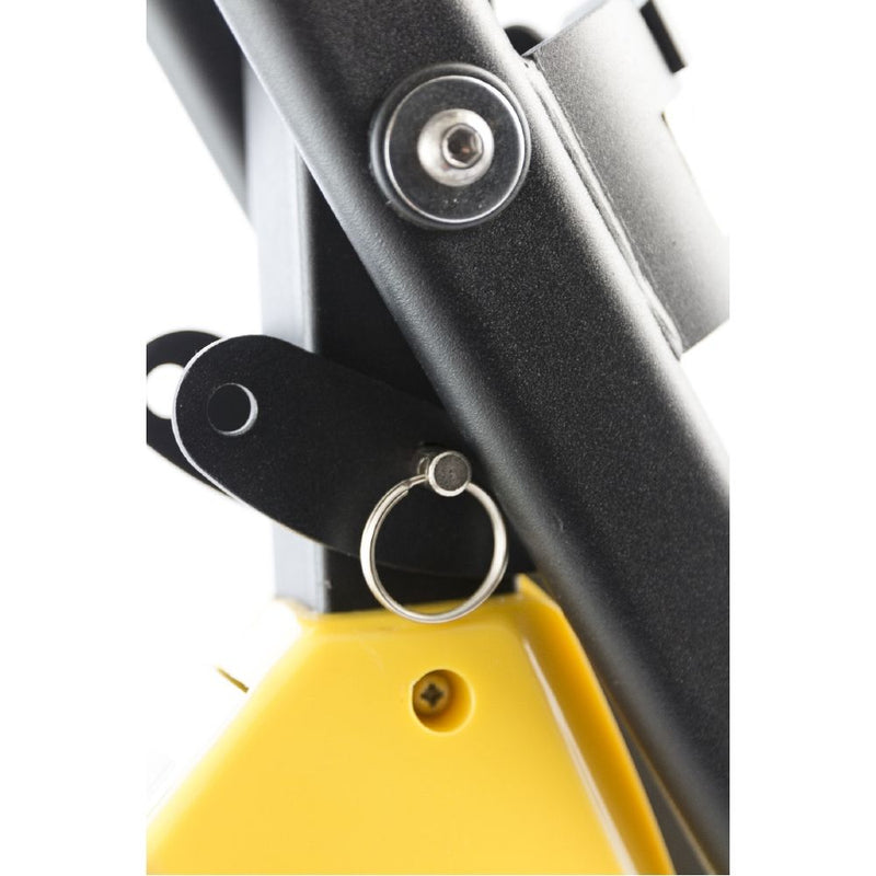 Cyclette Magnetica Pieghevole con Display Kooper  Nero e Giallo-3