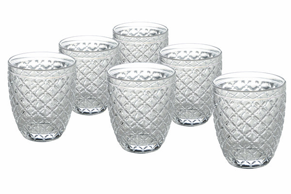 sconto Set mit 6 Wassergläsern aus Glas 350 ml Villa d'Este Home Schloss Tivoli