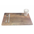 Set 6 Tovagliette Double Face 45x30x0,5 cm  in Plastica Villa d’Este Home Tivoli Wood Vintage-4