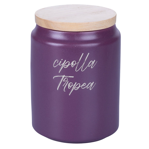 Barattolo Cipolle Tropea 900 ml in Stoneware VdE Tivoli 1996 Shades of Provence sconto