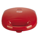 Tostiera Grill Elettrica 750W Kooper Tasty Rossa-3