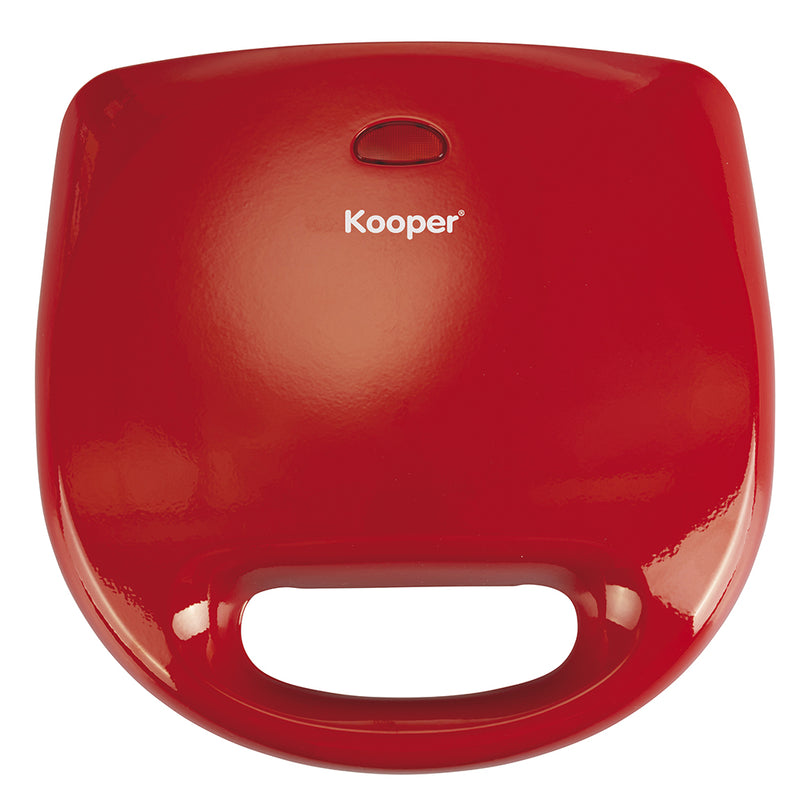 Tostiera Grill Elettrica 750W Kooper Tasty Rossa-5