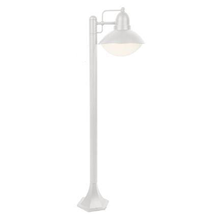 Lampada Palo da Giardino E27 60W in Alluminio Sovil Bianco-1