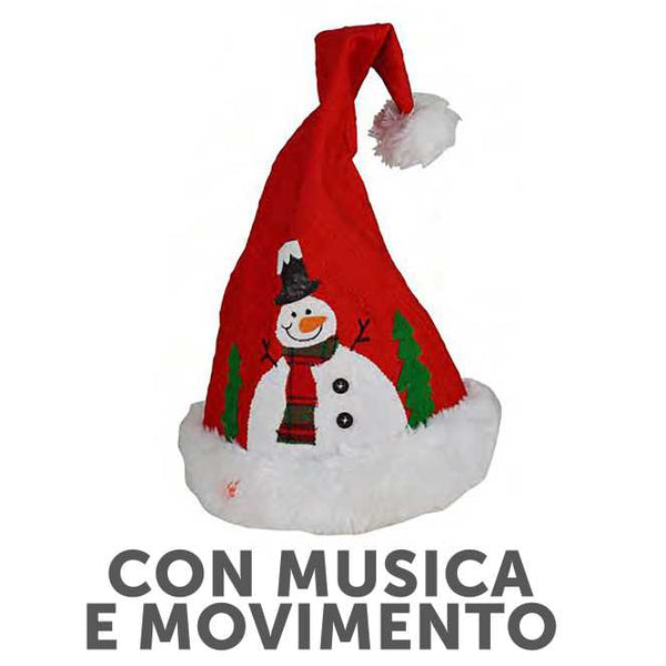 Cappello musicale pupazzo neve cm 22x20xh45 online