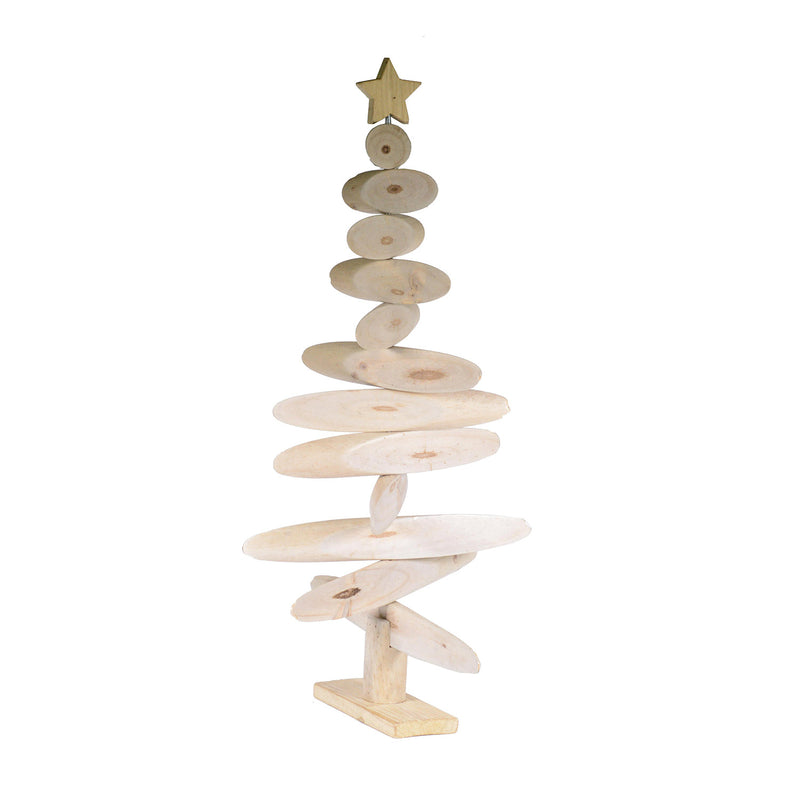 Mini Albero di Natale in Legno cm 47x10xh90-1